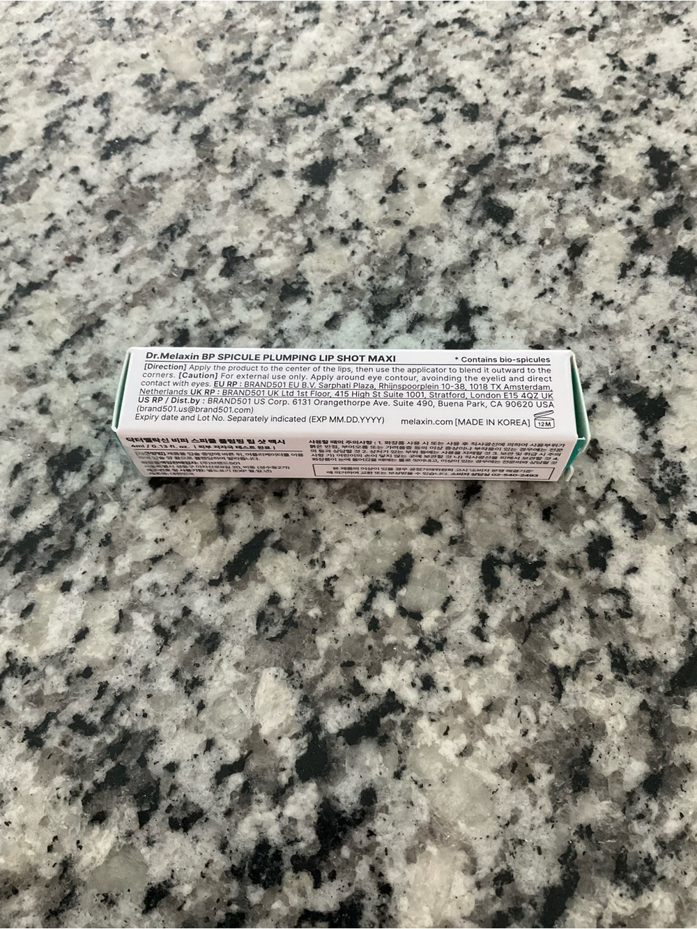 Dr. Melaxin Bio Spicule Plumping Lip Shot Maxi – NWT - Picture 2 of 5